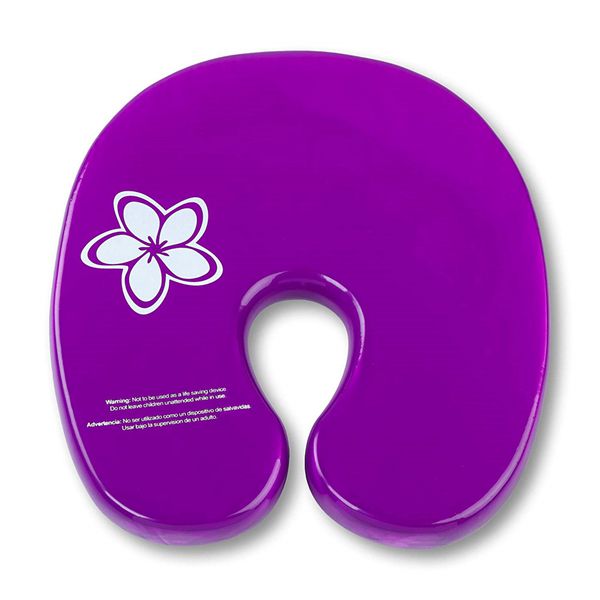 Racdde Swimming Pool Float for Aqua Water Aerobics & Exercises - Pool Workouts & Fitness - Fun & Recreational Pool Toy - Fits Adults and Kids - Purple Plumeria Flower 