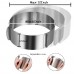 6 to 12 IN Cake Mousse Mold Cake Baking, Racdde Adjustable Round Cake Ring Mold Stainless Steel Cake Decor Mold Ring For Baking Kitchen Pastry Tools 