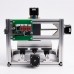 Racdde Mini DIY CNC Laser Engraving PCB Milling Machine Wood Carving Router CNC1610 Host + ER11 + 10 * Cutters