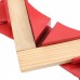 Racdde 4Pcs 75mm Mitre Corner Clamps, Woodwork Right Angle Clip, Picture Frame Holder - Red