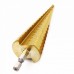 Racdde 3 Pcs Stepped Drill Bits Hex Shank HSS Titanium Coated Straight Flute Pagoda Wood Tool Hand Drill Bits Set Other/Other/Gold