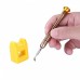 Racdde Professional Mini Magnetizer Demagnetizer, Split Magnetic Pick Up Tool - Yellow