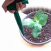 Racdde Dibber Digging Hole Tool Garden Bonsai Flower Planting Weeding Seedling Plastic Mini Dls Green