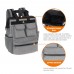 Racdde Professional Tool Backpack Durable Oxford Fabric Tool Bags - Black