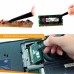 Racdde 3-in-1 Anti-Static Nylon Carbon Fiber Nipper Kit Tweezers Repair Tools for Repairing PC / Phone