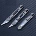 Racdde T0 TC4 Titanium Alloy Portable Small Art Knife EDC Emergency Tool