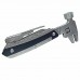 Racdde Multi-Function Hammer / Adjustable Wrench / Needle Nose Plier / Rasp Knife / Knife / Saw / Screwdriver