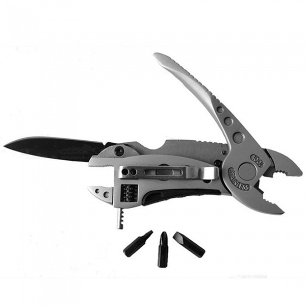 Racdde Multi-tool Knife Gear EDC Tools Set Camping Survival Adjustable Wrench Jaw Screwdriver Pliers Tools Hunting Accessories