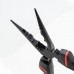 Racdde Effortless Long Nose Plier Chrome Vanadium Steel Needle Nose Pliers Hand Tools With TPE Handle (6 Inch)