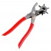 Racdde Hole Punching Plier for Leather, Fabric, Cardboard, Plastic 6 Size Rotating Puncher