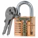 Racdde 19-in-1 Practice Padlock Set, Lock + Lockpick Combination Tool