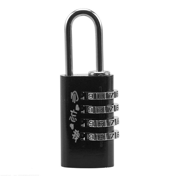 Racdde 4 Dial Digit Password Lock Combination Suitcase Luggage Metal Code Password Lock Padlock