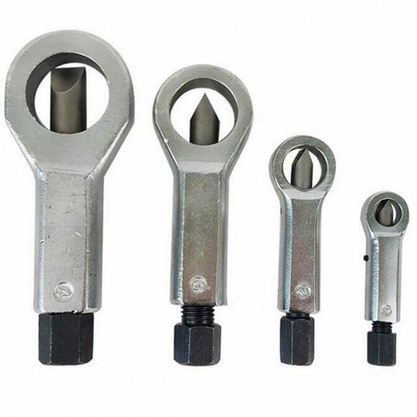 Racdde Durable Sturdy 9-27mm Sliding Tooth Remove Break Manually Pressure Tool Metal Nut Splitter Cracker Remover - 22Mm-27Mm
