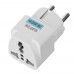 Racdde Universal European AC Plug Travel Adapter - White