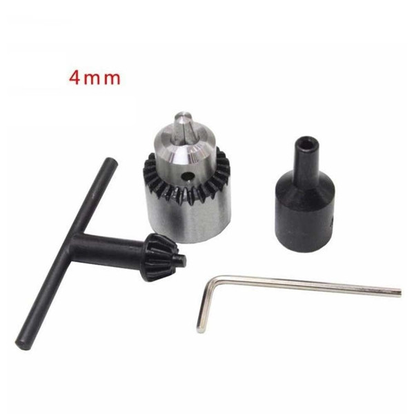Racdde Mini Drill Press Applicable To Motor Shaft Connecting Rod 4mm + Hot Electric Drill Grinding Mini Drill Chuck Key Keyless Dr