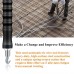 Racdde-Automatic Rebar Hook Straight Pulling Wire Tie Strapping Artifact Steel Bar Building Tool