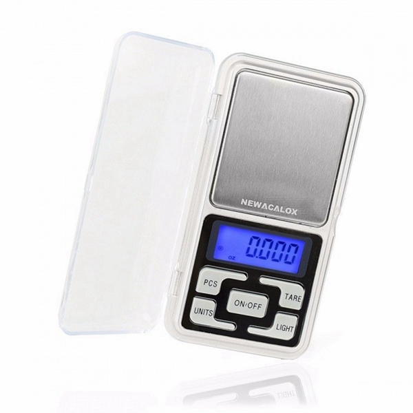 Racdde Mini Precision 0.01g 200g Digital Scales for Gold Bijoux Sterling Silver Scale Jewelry Electronic Scale gray