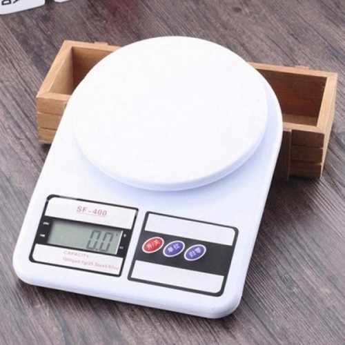 Racdde High Precision Home Use LCD Digital Kitchen Scale Weight Food Diet White