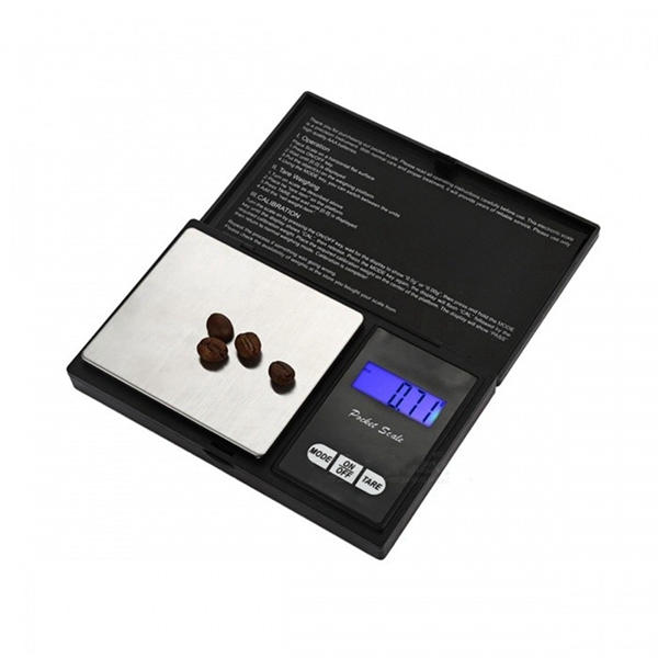 Racdde MH-815 200g/ 0.01g Precision Electronic Jewelry Scale - Black + Silver