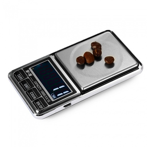 Racdde DS-29 1000g/0.1g Precision Electronic Scale / Gold Jewelry Scale - Silver + Black 1000G0.1G