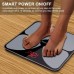 Racdde A3s USB Charging Scales LED Digital Display Weight Weighing Floor Electronic Smart Balance Black
