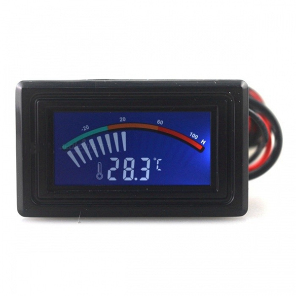 Racdde- 50~110C Digital LCD Pointer Car Thermometer