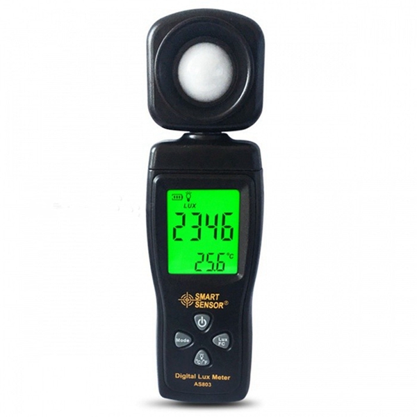 Racdde AS803 Smart Sensor Digital Photography Mini Spectrometer Actinomete Lux Meter, Light Meter