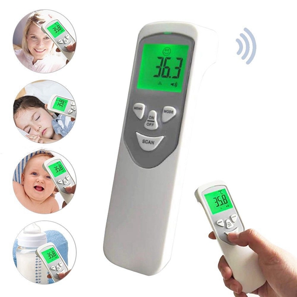 Racdde Human Body Thermometer Infrared Contactless Forehead Thermometer SH-A3