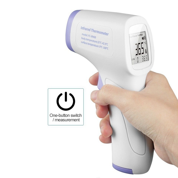 Racdde FC-IR400 Non-contact Infrared Thermometer LCD Display Handheld High Precise Measurement
