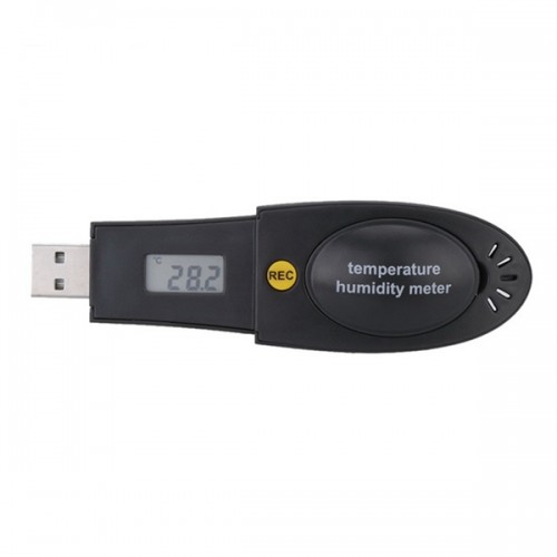 Racdde Temperature Humidity Data Logger w/ USB / 1" LCD