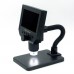 Racdde G600 600X HD 3.6MP 8 LEDs Portable LCD Digital Microscope 4.3 Inch Electronic HD Video Endoscope Magnifier Camera