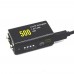 Racdde USB Rechargeable 9V Li-ion Protected 500mAh 7.4V Battery