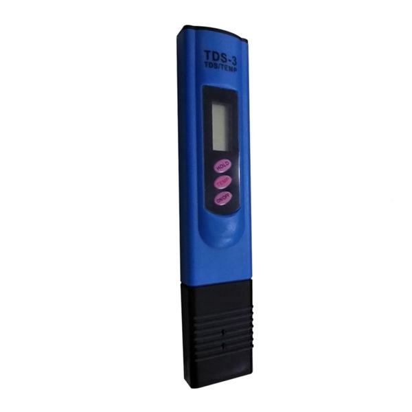 Racdde Digital Water Tester Automatic Calibration 0.01 and TDS Tester Black + Blue