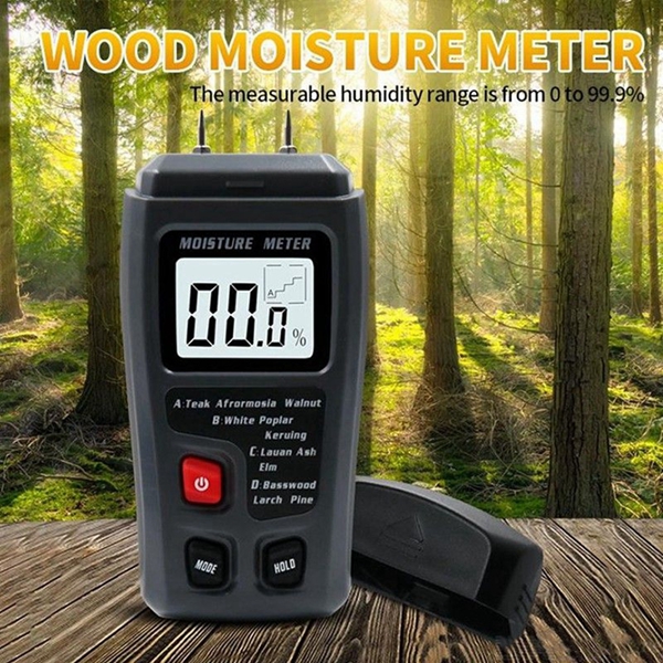 Racdde 0-99.9 High Precision Wood Moisture Tester with LED Display