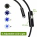 Racdde 3-in-1 5.5mm 6-LED Waterproof USB Type-C Android PC Endoscope - 5M