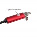 Racdde 2 In 1 7mm Lens 6-LED Android amp PC Endoscope - Red - 10M