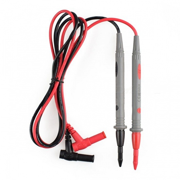 Racdde 20A Digital Multimeter Needle Tip Probe Test Leads Pins Cable (2PCS)