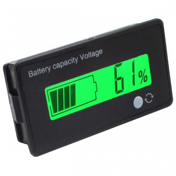 Racdde Battery Capacity Indicator Digital Voltmeter Voltage Tester