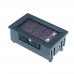 Racdde Mini Digital Voltmeter Ammeter DC100V 10A Panel Amp Volt Voltage Current Meter Tester - Blue 10A