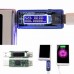 Racdde 3-in-1 USB Charger Doctor Battery Tester, Voltage Current Detector, Mobile Power Voltage Current Meter blue