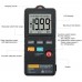 Racdde AN301 Digital Multimeter 1999 Counts AC DC Voltmeter Resistance Meter Tester with LED Light - Black