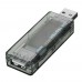 Racdde USB Current & Voltage Capacity Testing Meter w/ 1.2" LCD - Black