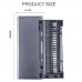 Racdde 50 in 1 Screwdriver Set Precision Bits Handle Tweezer Kit for Phone Repair Disassemble Tool for Motorola Huawei iPhone LG