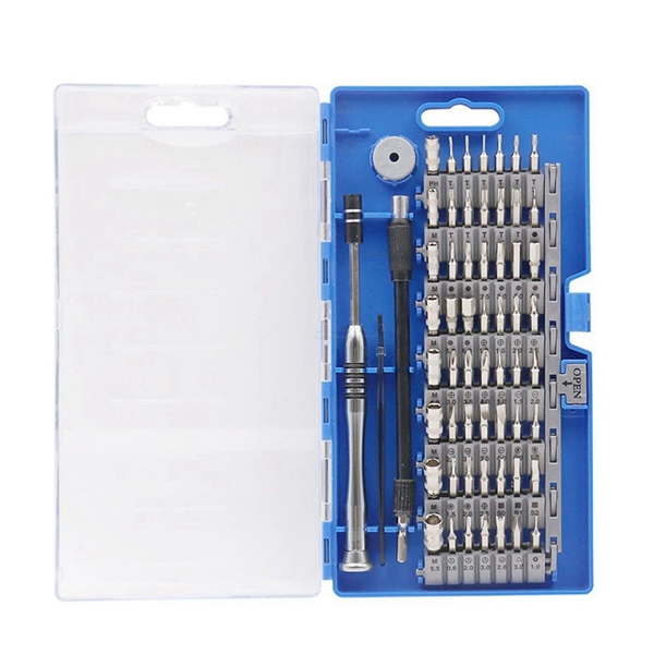 Racdde 60-in-1 Screwdriver Bit Set Precision Screwdriver Kit Electronics Repair Tool Kit for Cell Phone Tablet Notebook PC