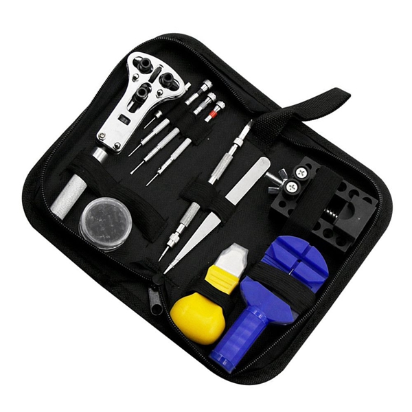 Racdde 30pcs Professional Watch Disassembly Repair Kit Hand Tool Set
