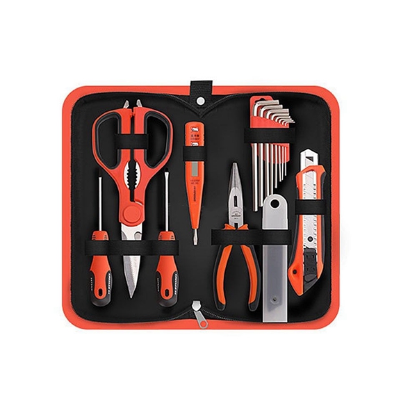 Racdde Professional Household Repair Kit With Canvas Bag Multifunctional Hand Tool Set