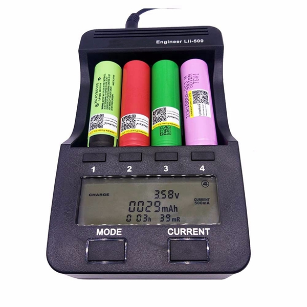 Racdde Lii-500 18650 Battery Charger With LCD Display