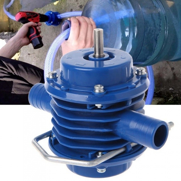 Racdde Heavy Duty Self-Priming Hand Electric Drill Water Pump Home Garden Centrifugal LS'D Tool
