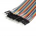 Racdde DIY 40pin Female to Female + Male to Male + Female to Male Jumper Cable Set - Multicolor (21cm)