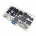 Racdde 620Pcs 2.54mm Dupont Cable Jumper Wire Pin Header Housing Kit, Male Crimp Pins + Female Pin Terminal Connector